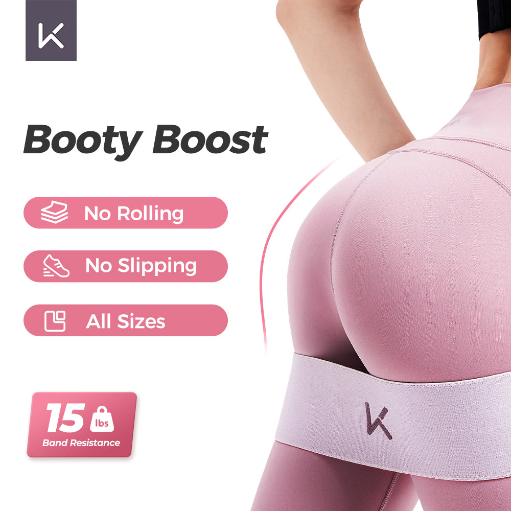 KEEP fabric resistance bands for glutes and leg training