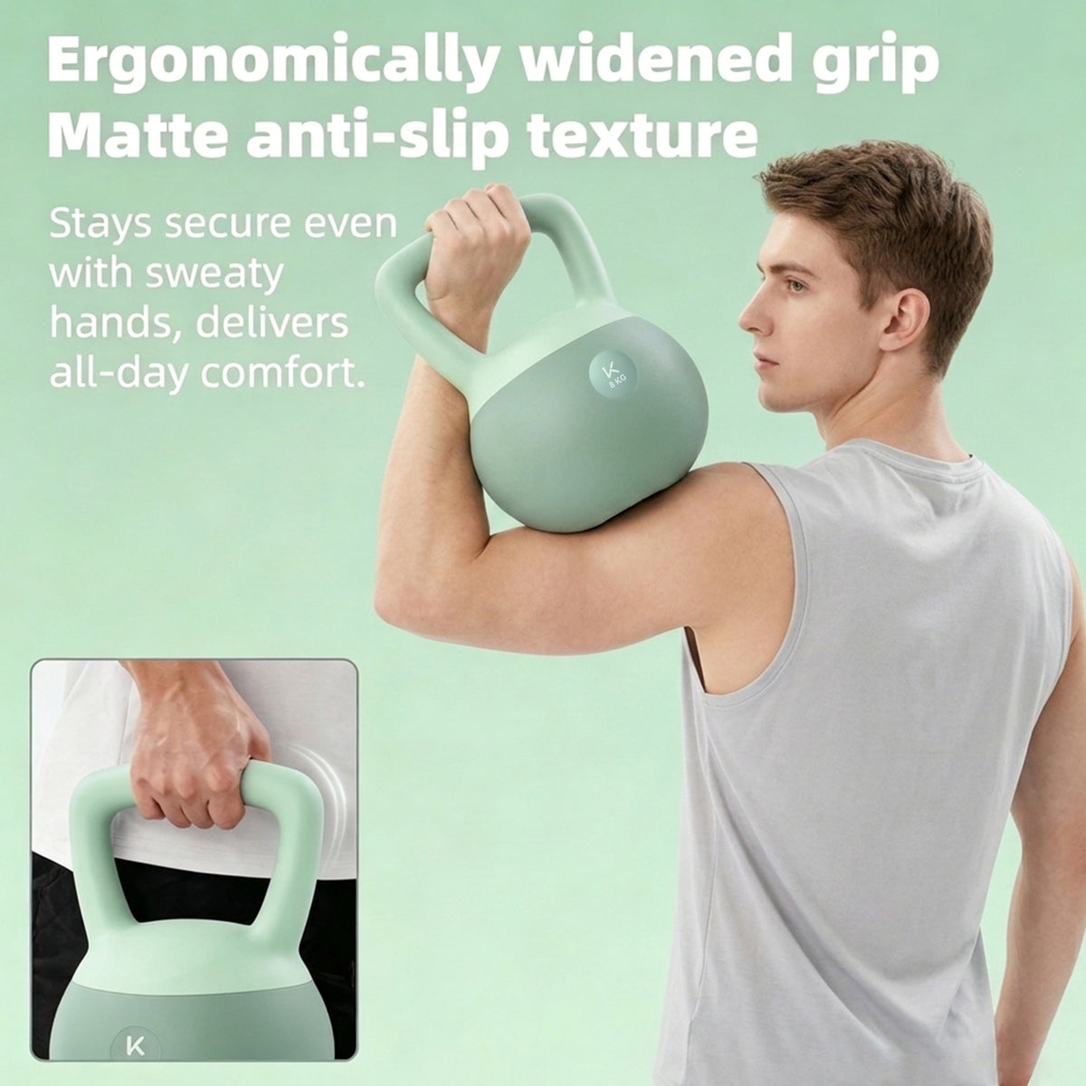 Soft Kettlebell Floor-Friendly