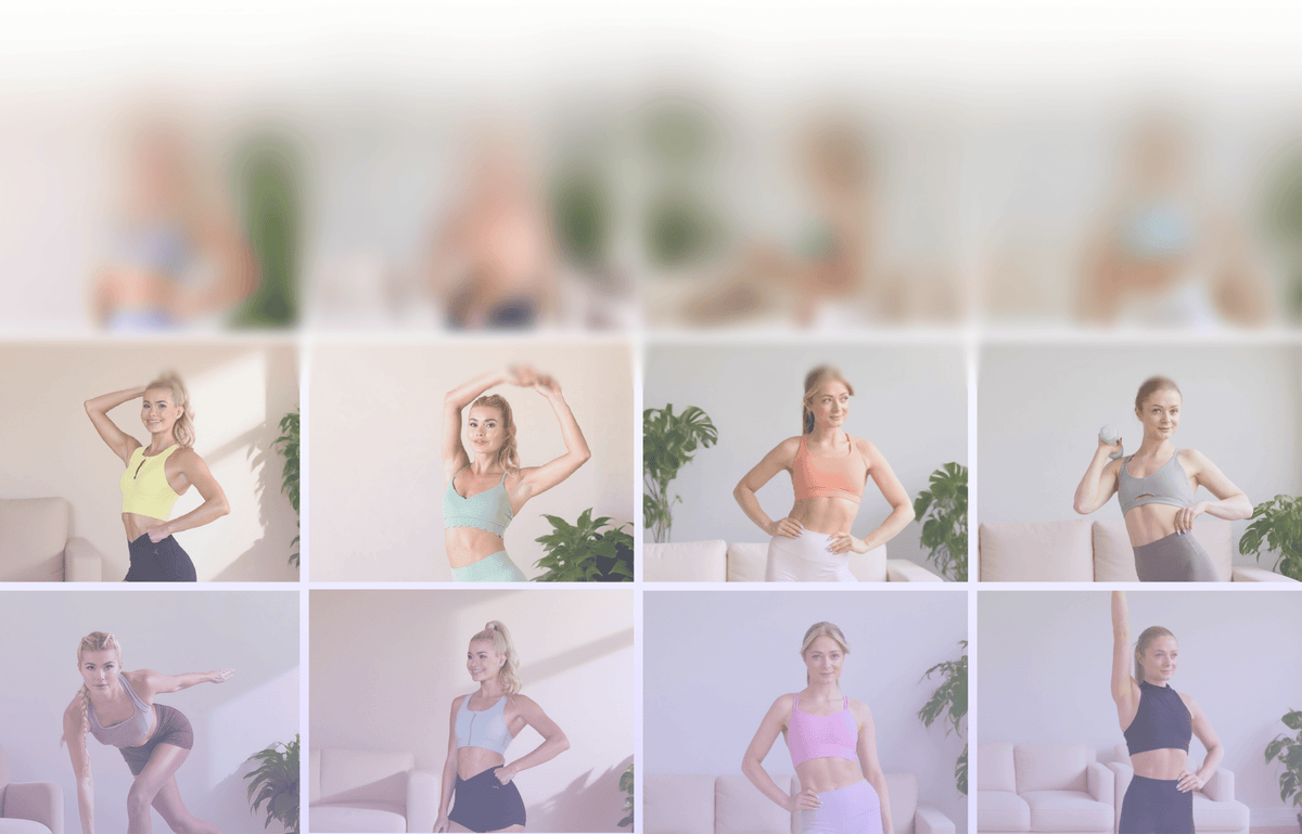 Guided workouts with KeepKit fitness creators