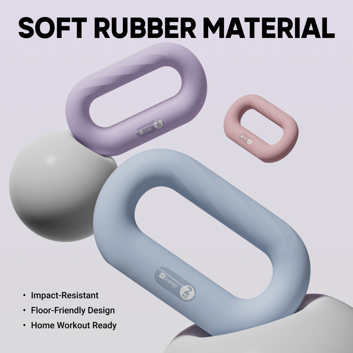 360° Grip Weighted Ring Dumbbell