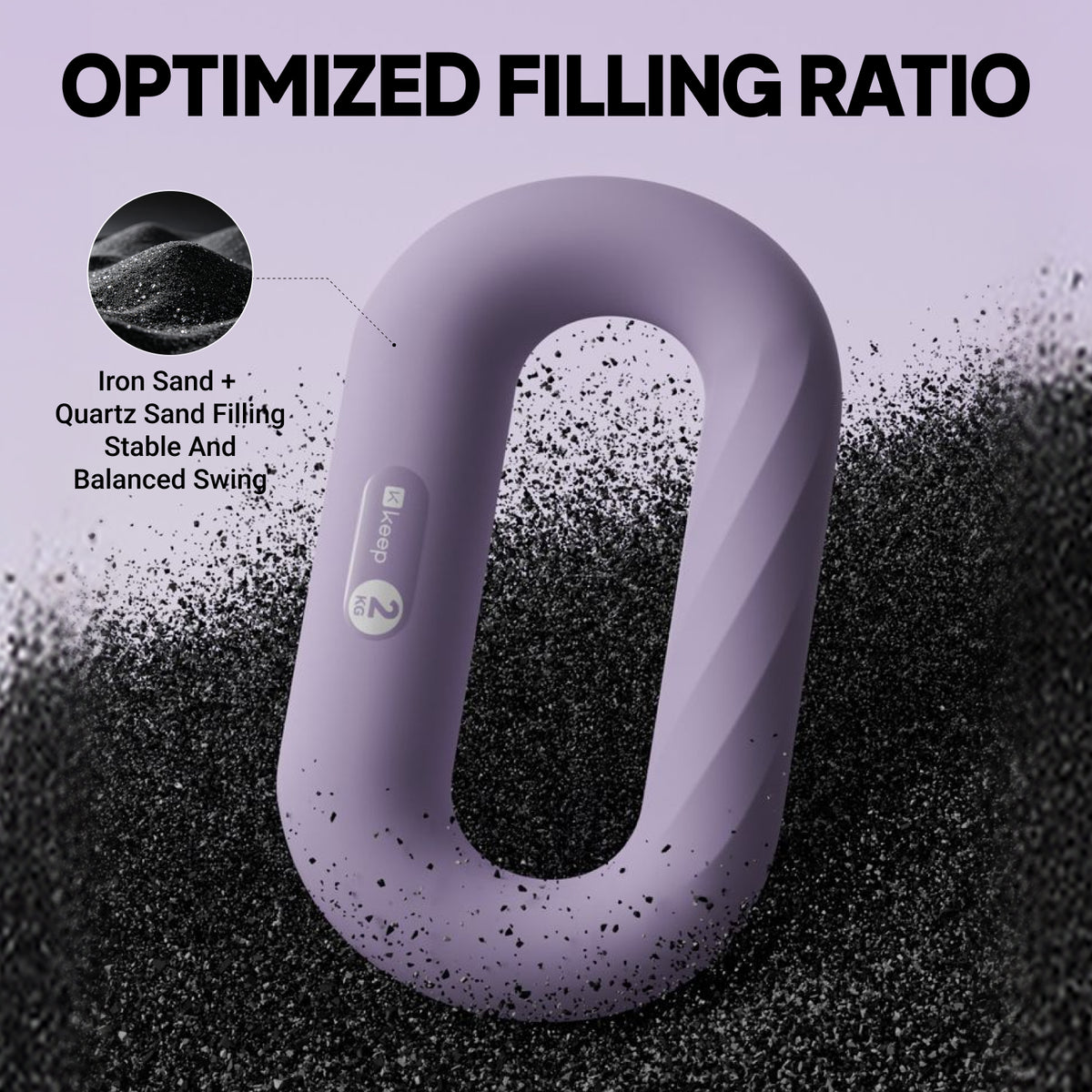 360° Grip Weighted Ring Dumbbell