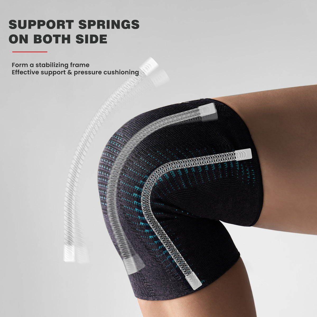 Compression Knee Braces – 2 Pack