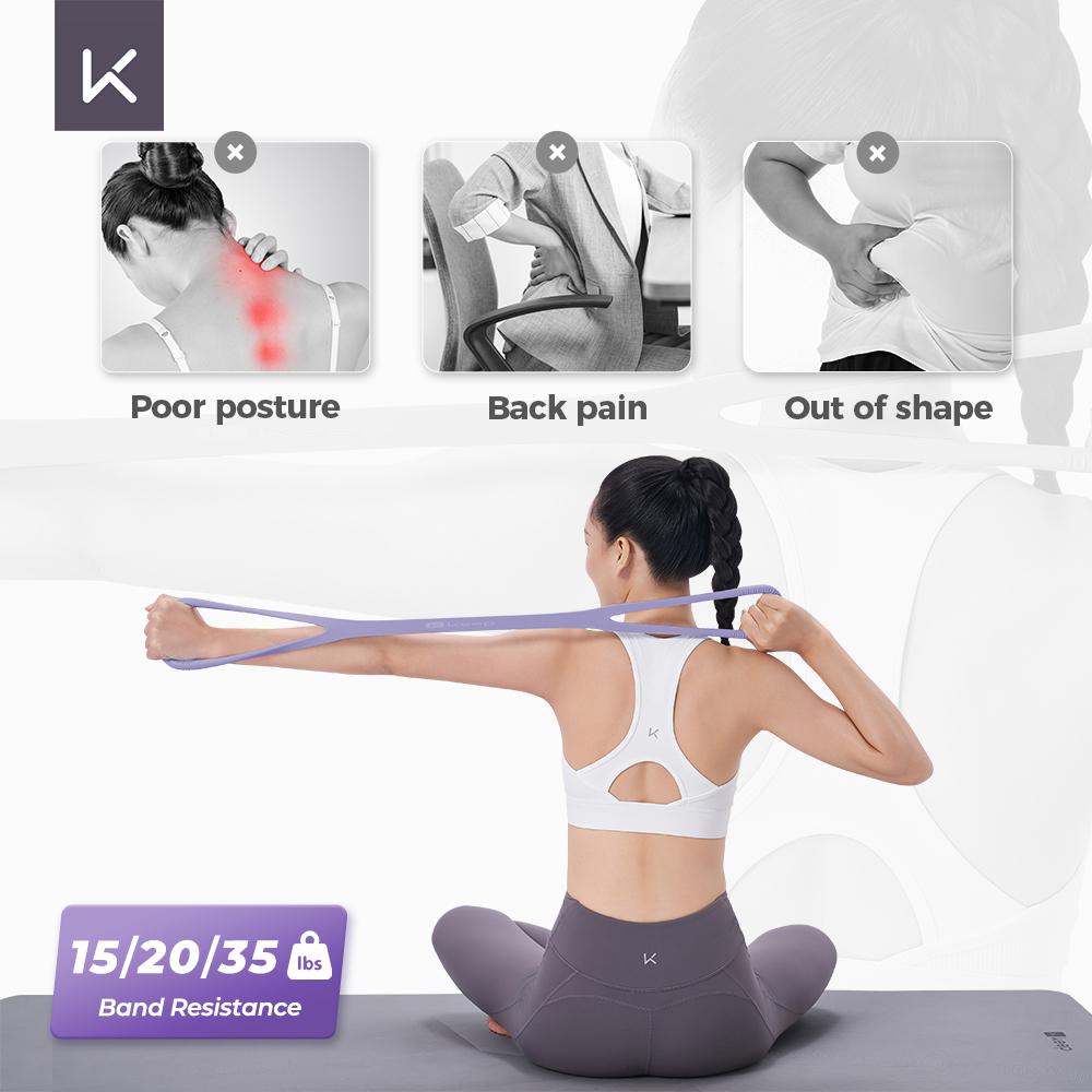KEEP 8-shaped resistance band for arm chest and posture workouts