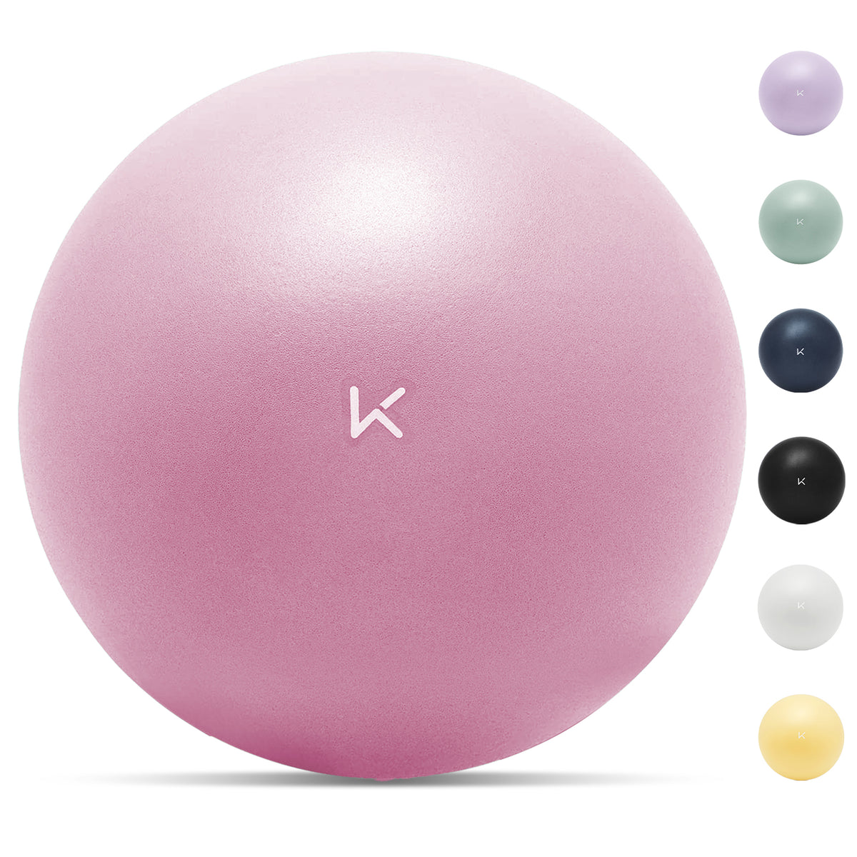 KEEP Pilates Ball Small- Balance Yoga Balls for Working Out, Fitness Ball for Core Strength and Physical Therapy
