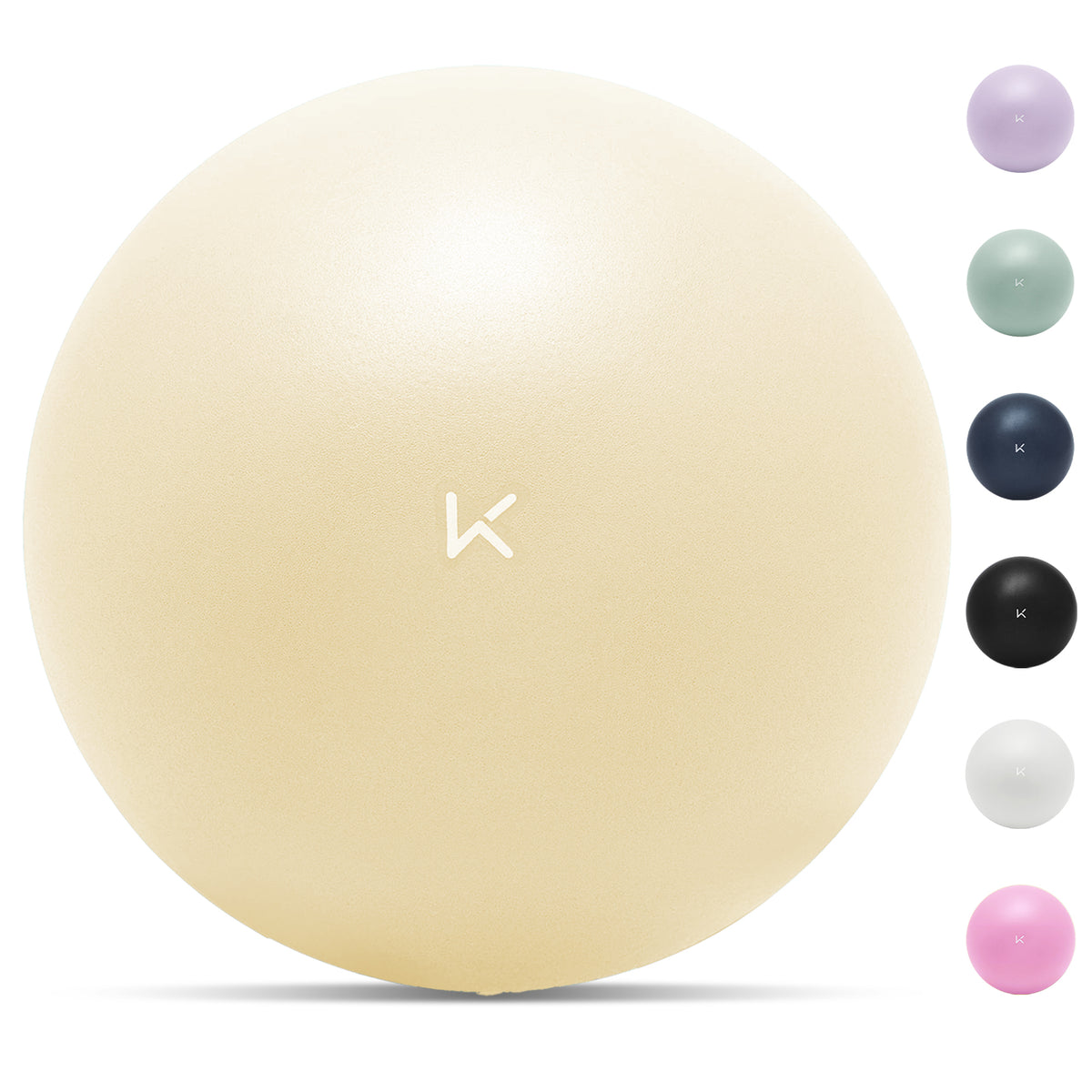 KEEP Pilates Ball Small- Balance Yoga Balls for Working Out, Fitness Ball for Core Strength and Physical Therapy