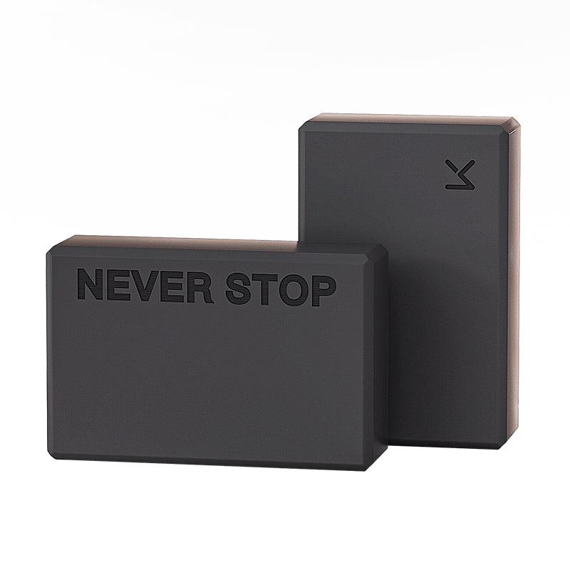 Yoga Block - High-Density EVA Foam 2 Pack Yoga Block